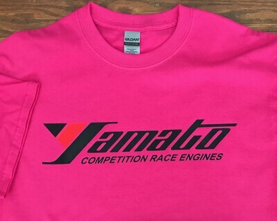 YAMATO race engines  tee shirt/Pink