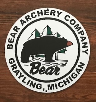 Retro BEAR ARCHERY sign