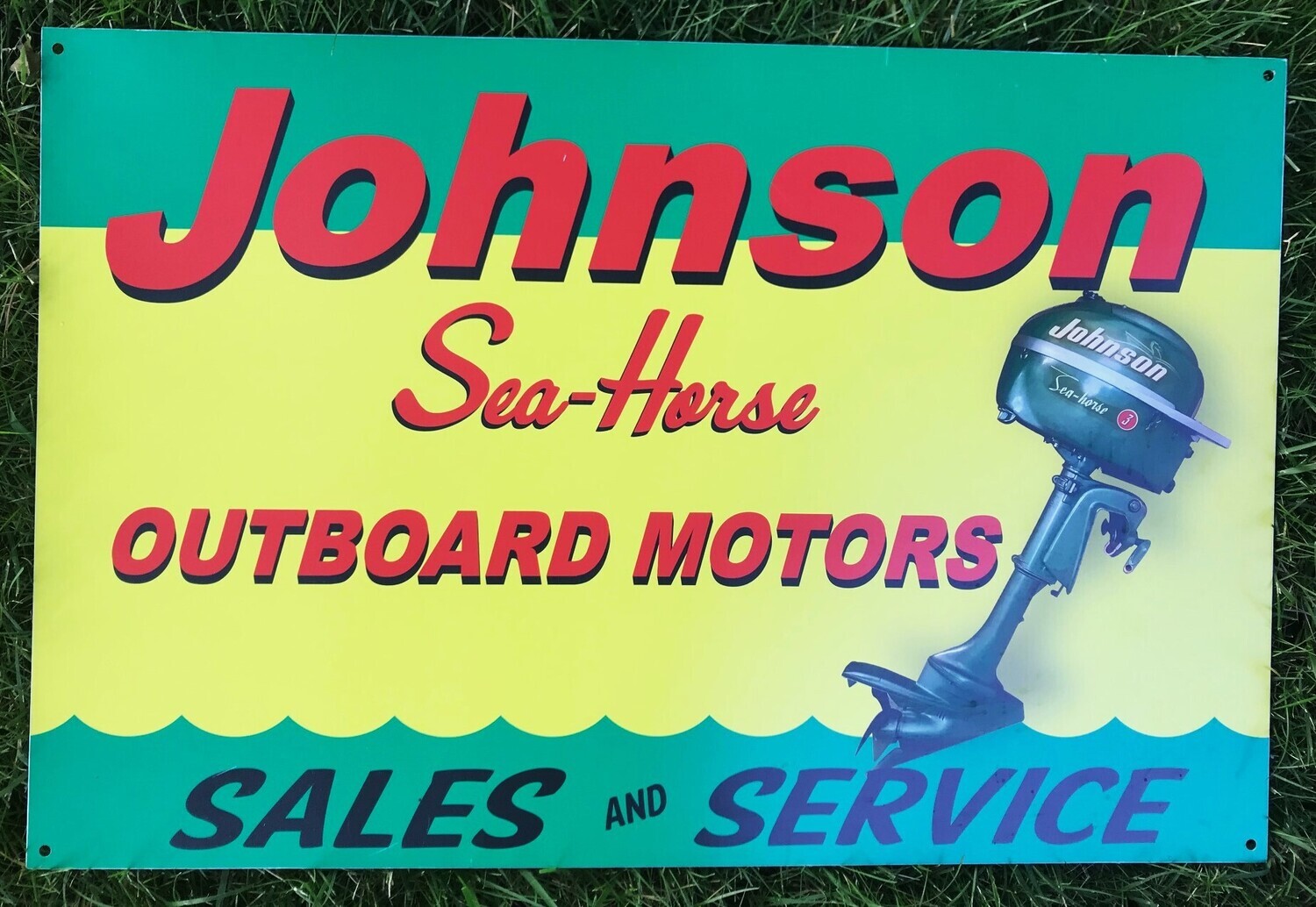 JOHNSON OUTBOARD SIGN