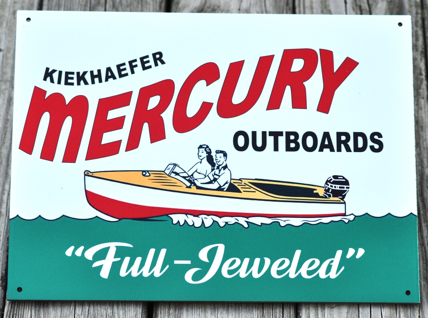 MERCURY "Full Jeweled" sign
