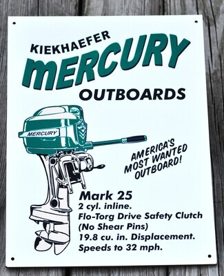 Mercury Mark25 sign