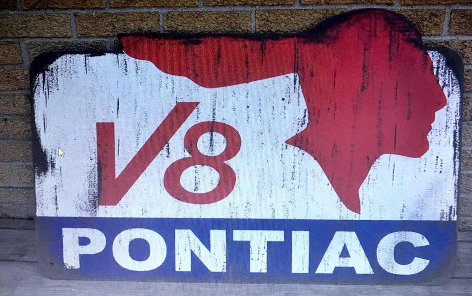 PONTIAC sign