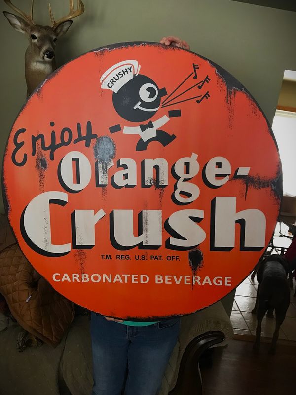 Orange Crush Sign