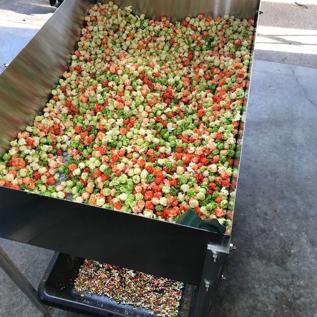 Kettle Corn Sifting Table
