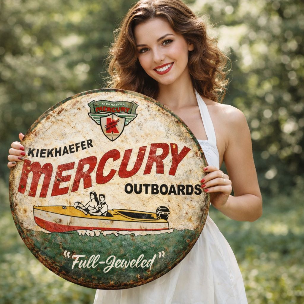 Mercury Outboard Sign