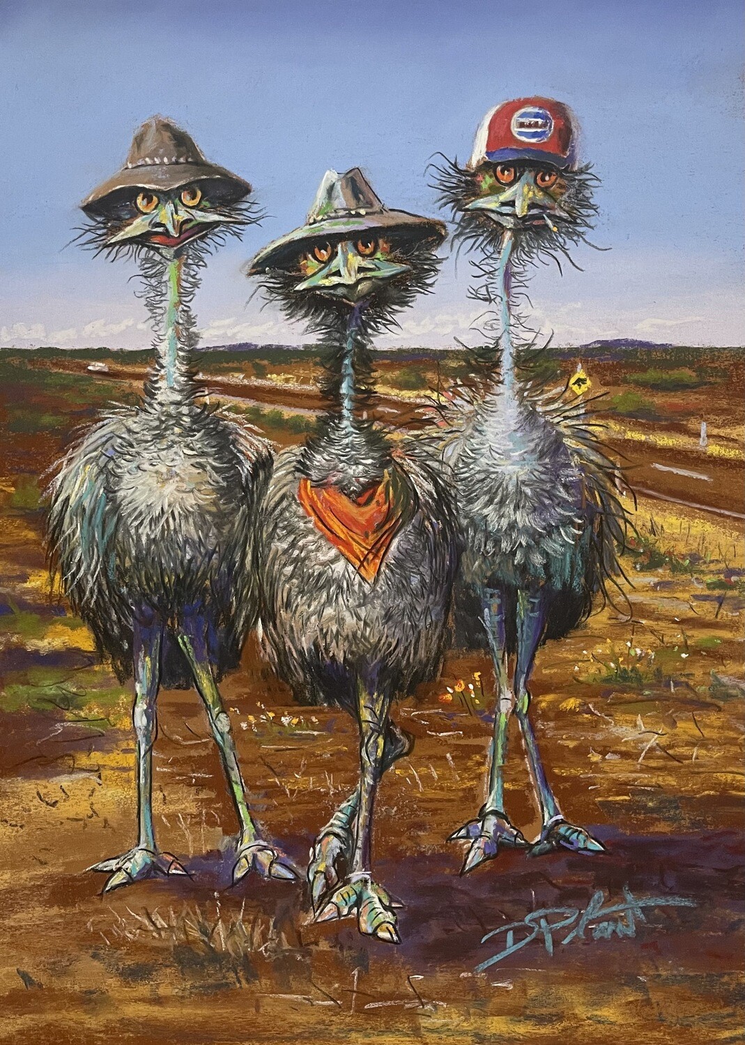 A3 Print of Outback Vigilantes