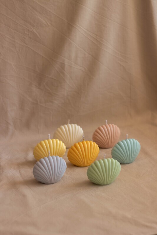 Shell candle