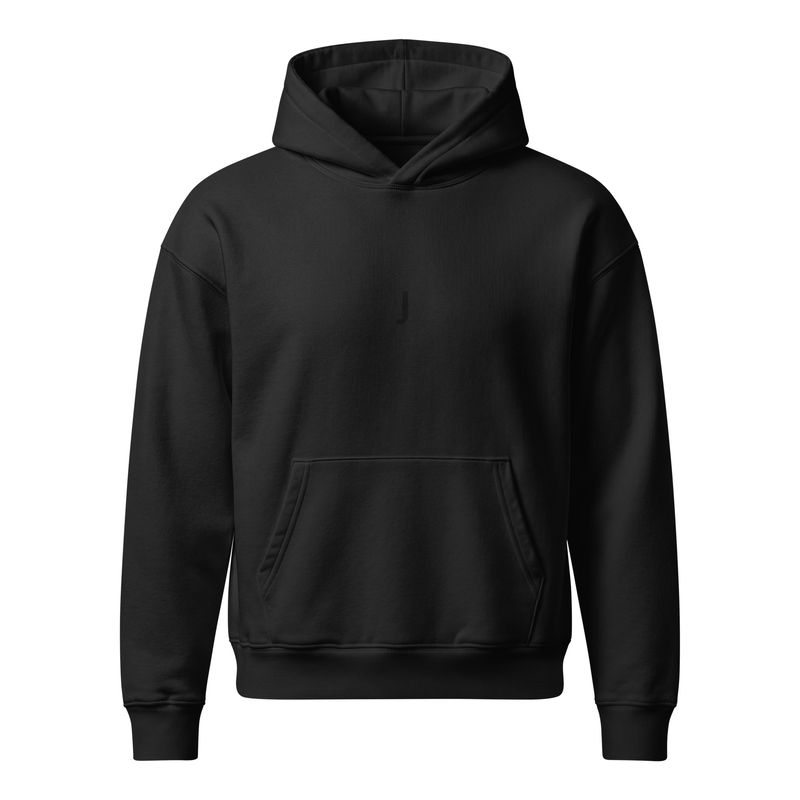 Unisex relaxed mid-weight hooded sweatshirt