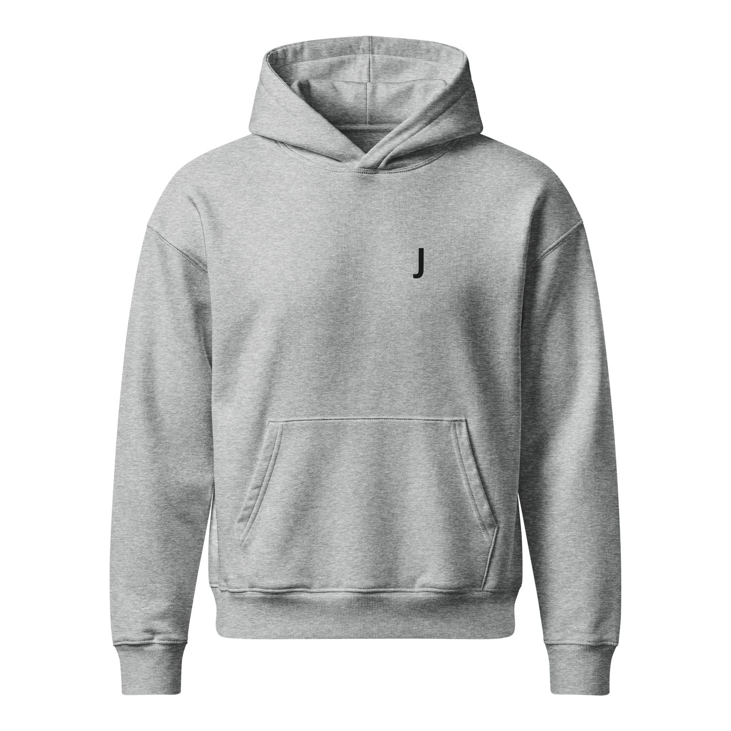 Unisex relaxed mid-weight hooded sweatshirt