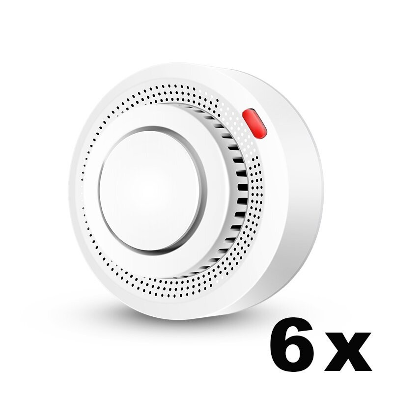 6x Rookmelder Smart Home Dutch Security Systems