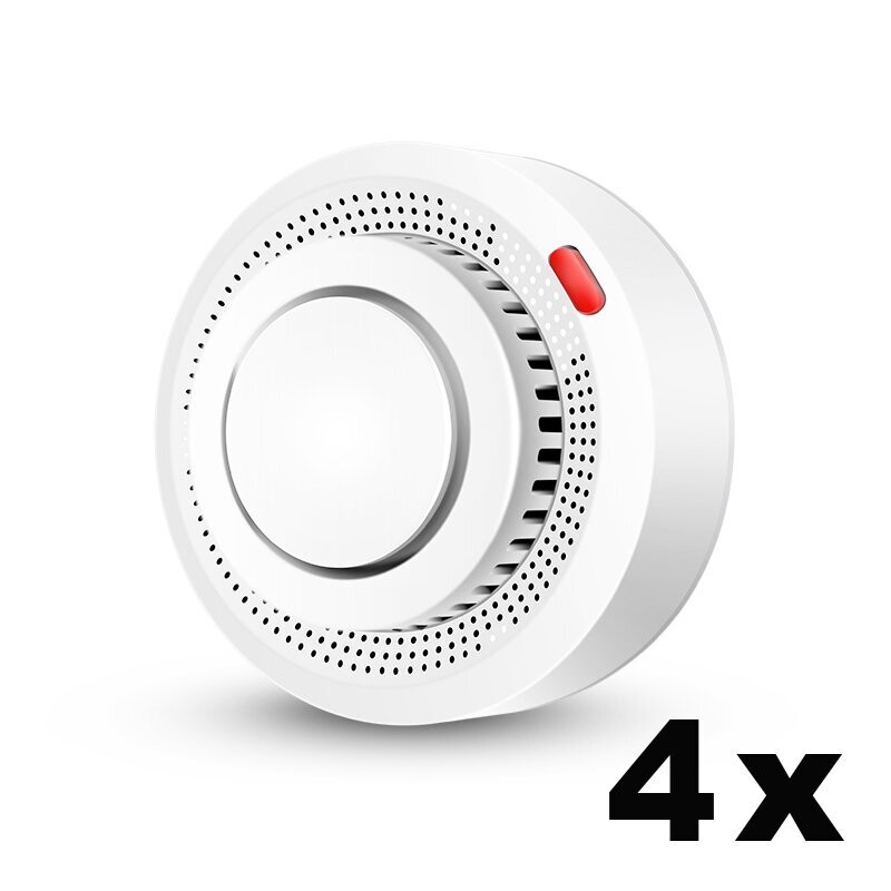 4x Rookmelder Smart Home Dutch Security Systems