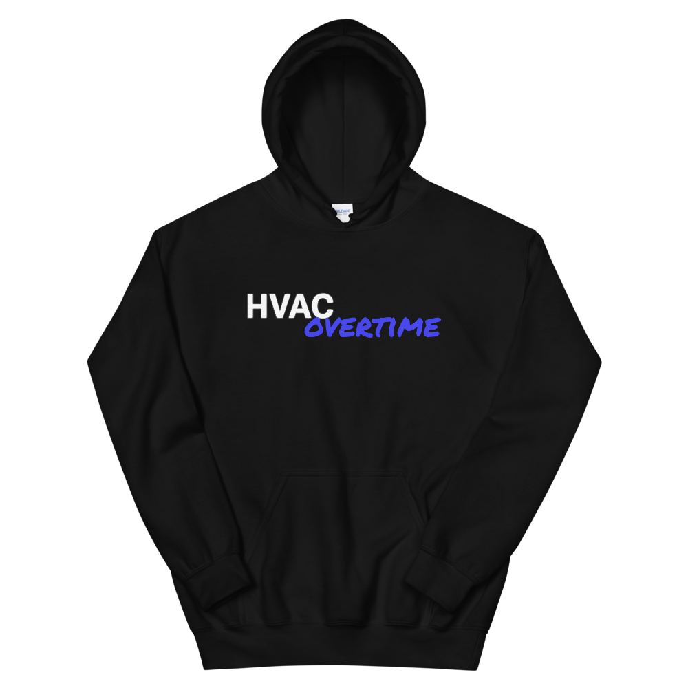 HVAC Overtime Hoodie - Large Logo