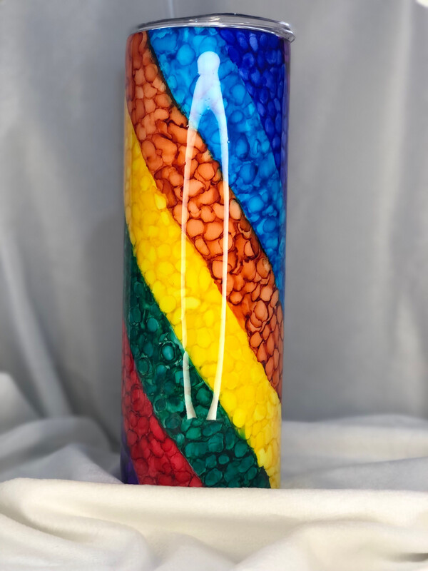 Hand Painted Rainbow