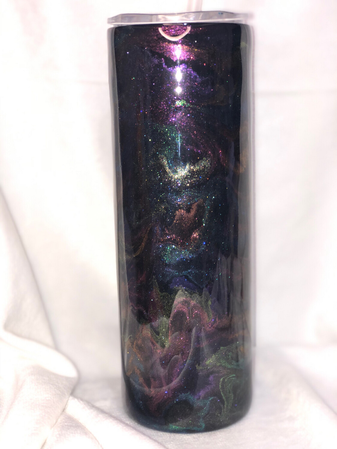 Black Psychedelic Tumbler