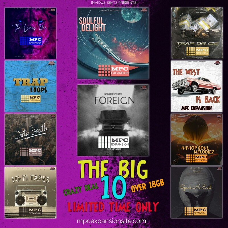 Mpc Expansion Bundle &#39;The Big 10&#39; by Invious