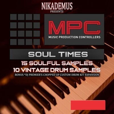 MPC EXPANSION 'SOUL TIMES' by NIKADEMUS