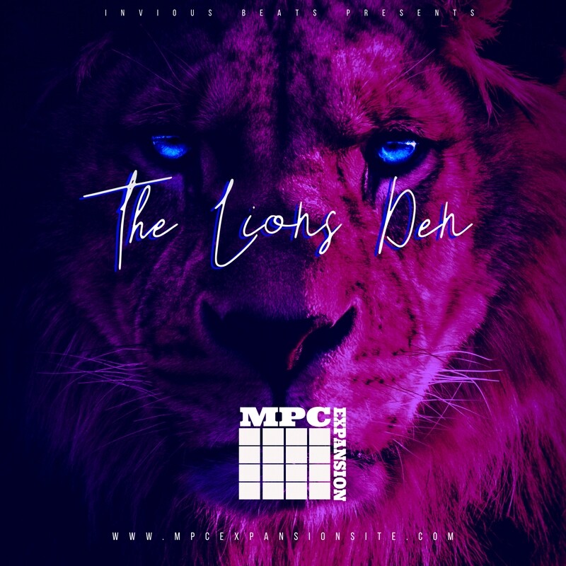 Mpc Expansion &#39;The Lions Den&#39; by Invious + Free midi kit