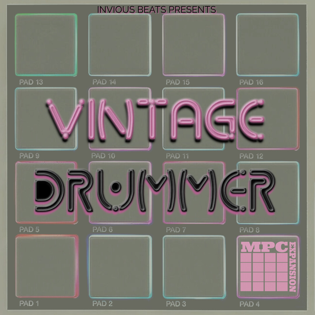 MPC EXPANSION 'VINTAGE DRUMMER' by INVIOUS