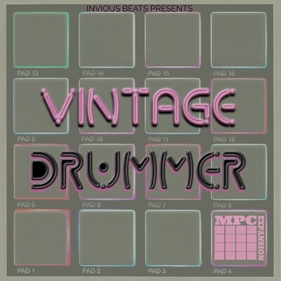 MPC EXPANSION 'VINTAGE DRUMMER' by INVIOUS