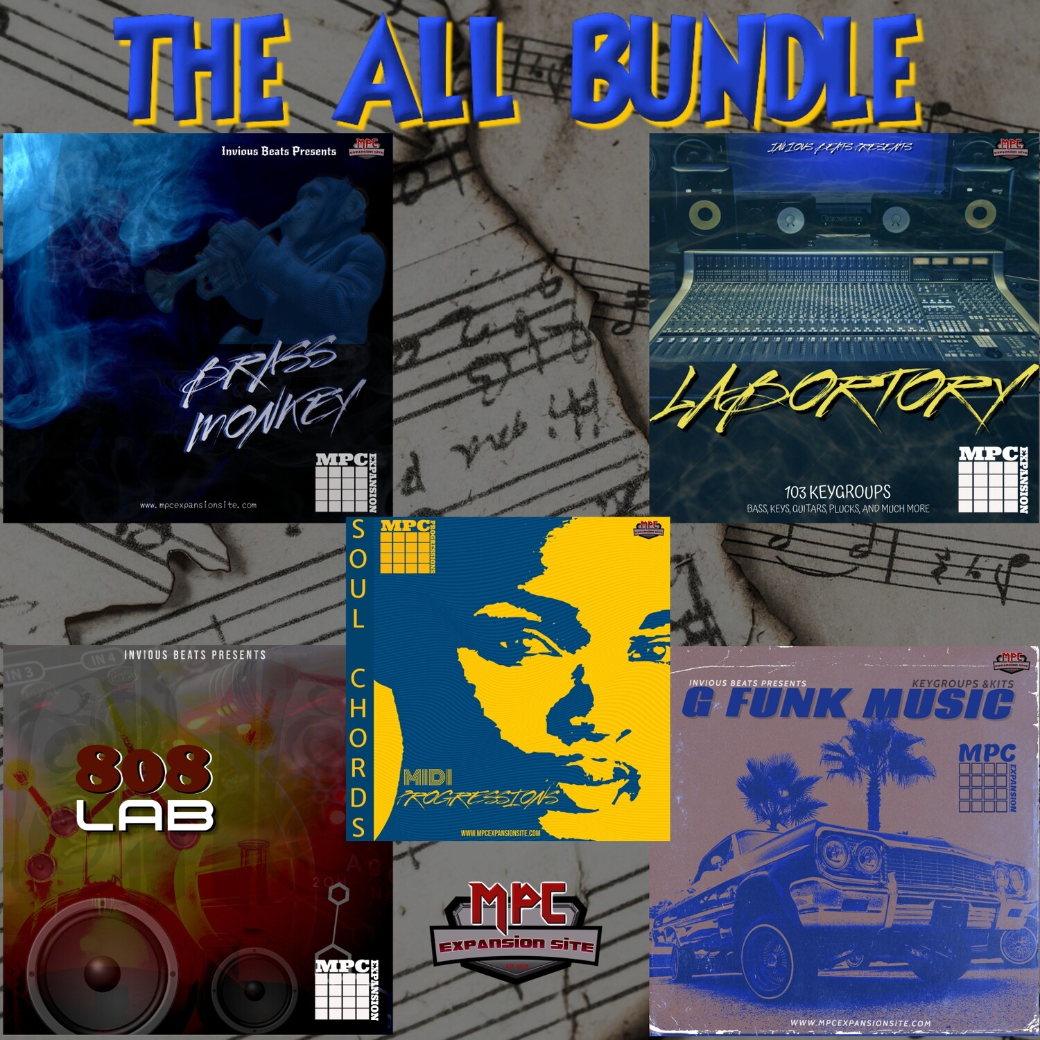 MPC EXPANSION 'THE ALL BUNDLE' by INVIOUS