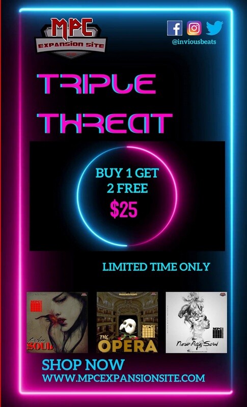 Mpc Expansion Bundle &#39;Triple Threat&#39; by Invious