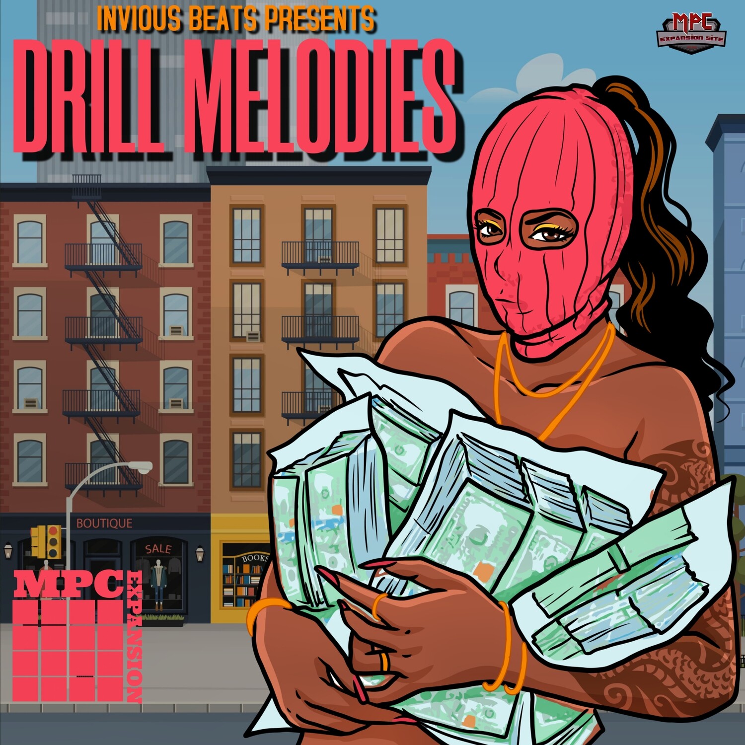 MPC EXPANSION 'DRILL MELODIES' by INVIOUS