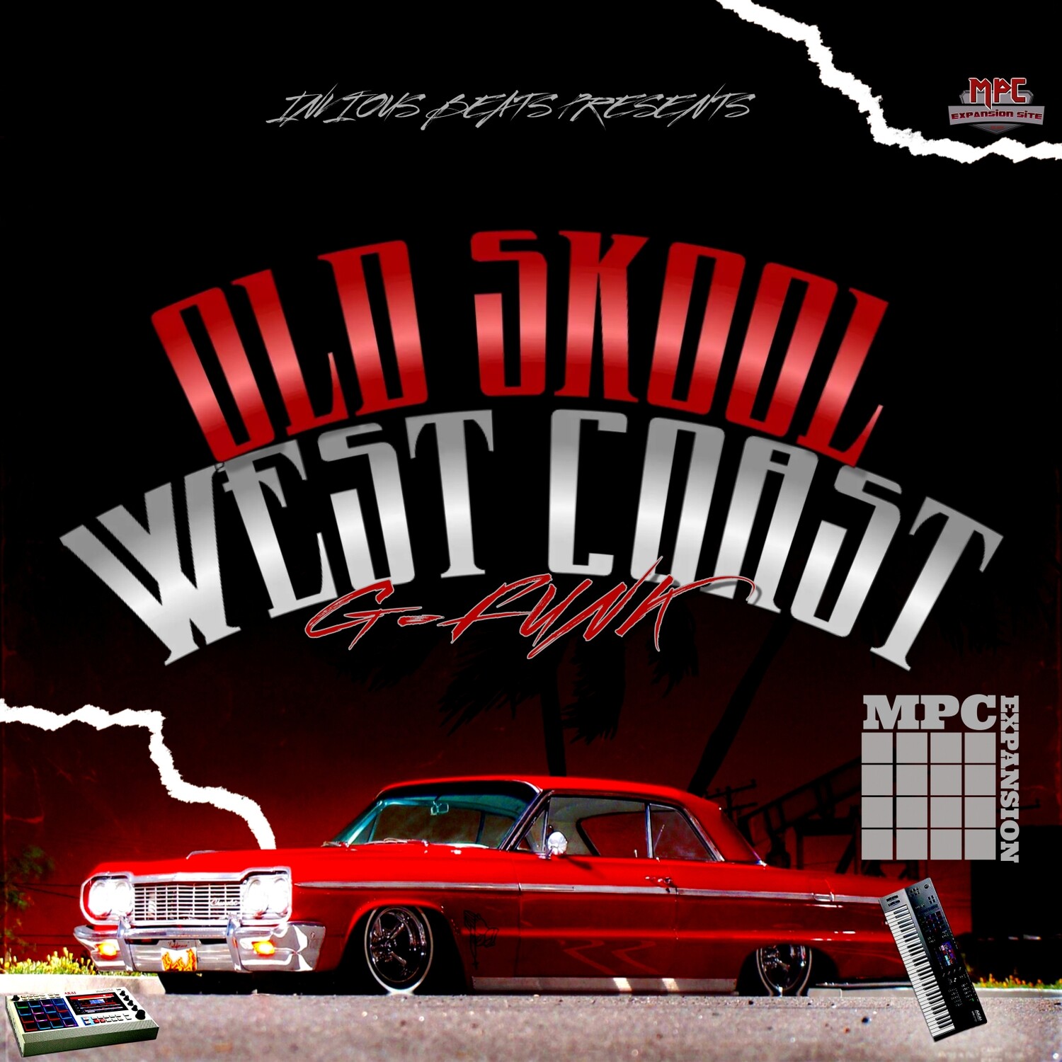 MPC EXPANSION 'OLD SKOOL WEST COAST GFUNK' by INVIOUS