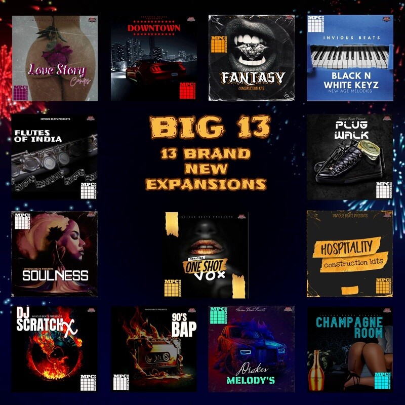 Mpc Expansion Bundle &#39;Big 13&#39; by Invious