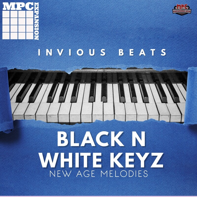 Mpc Expansion &#39;Black n White Keyz&#39; by Invious