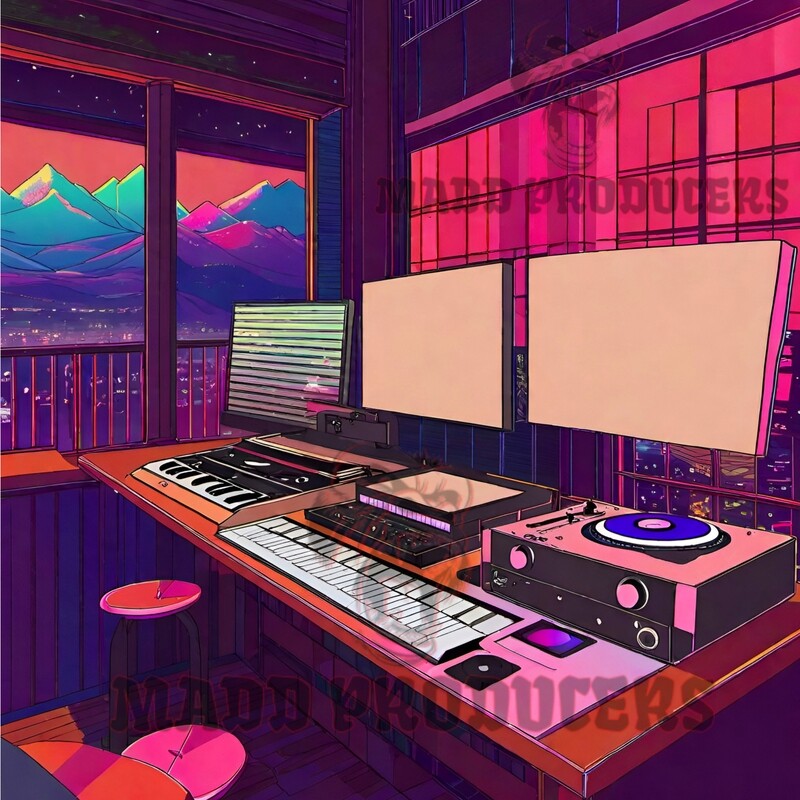 Lofi Studio Album Cover