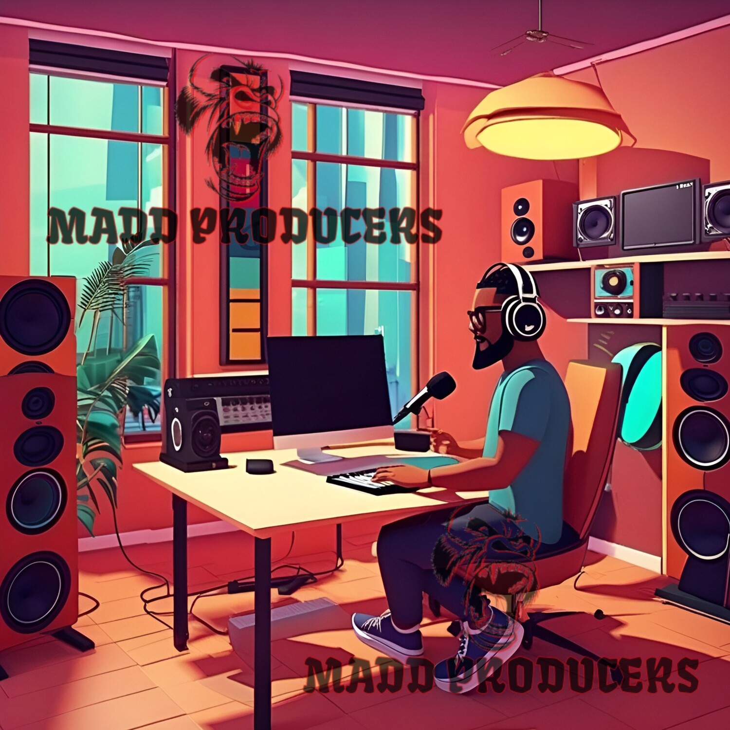Studio Scene Album Cover