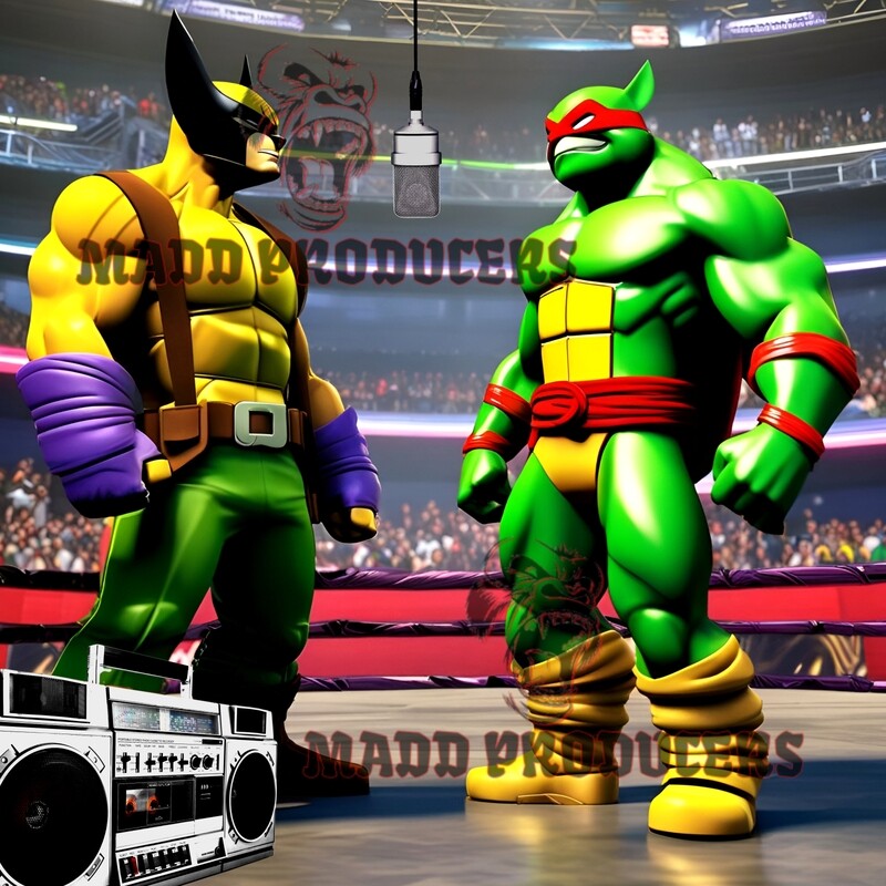 Rap Battle Album Cover