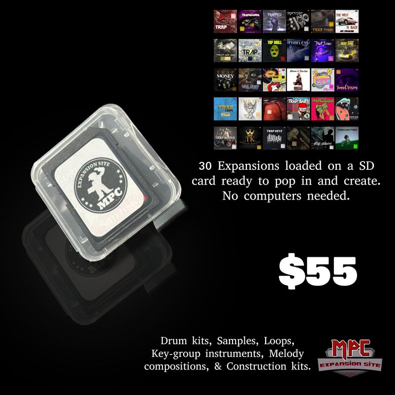 Mpc Expansion SD Card &#39;30pk Bundle&#39; by Invious