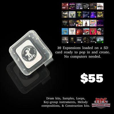 Mpc Expansion SD Card &#39;30pk Bundle&#39; by Invious