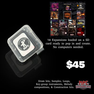 Mpc Expansion SD Card &#39;14pk Bundle&#39; by Invious