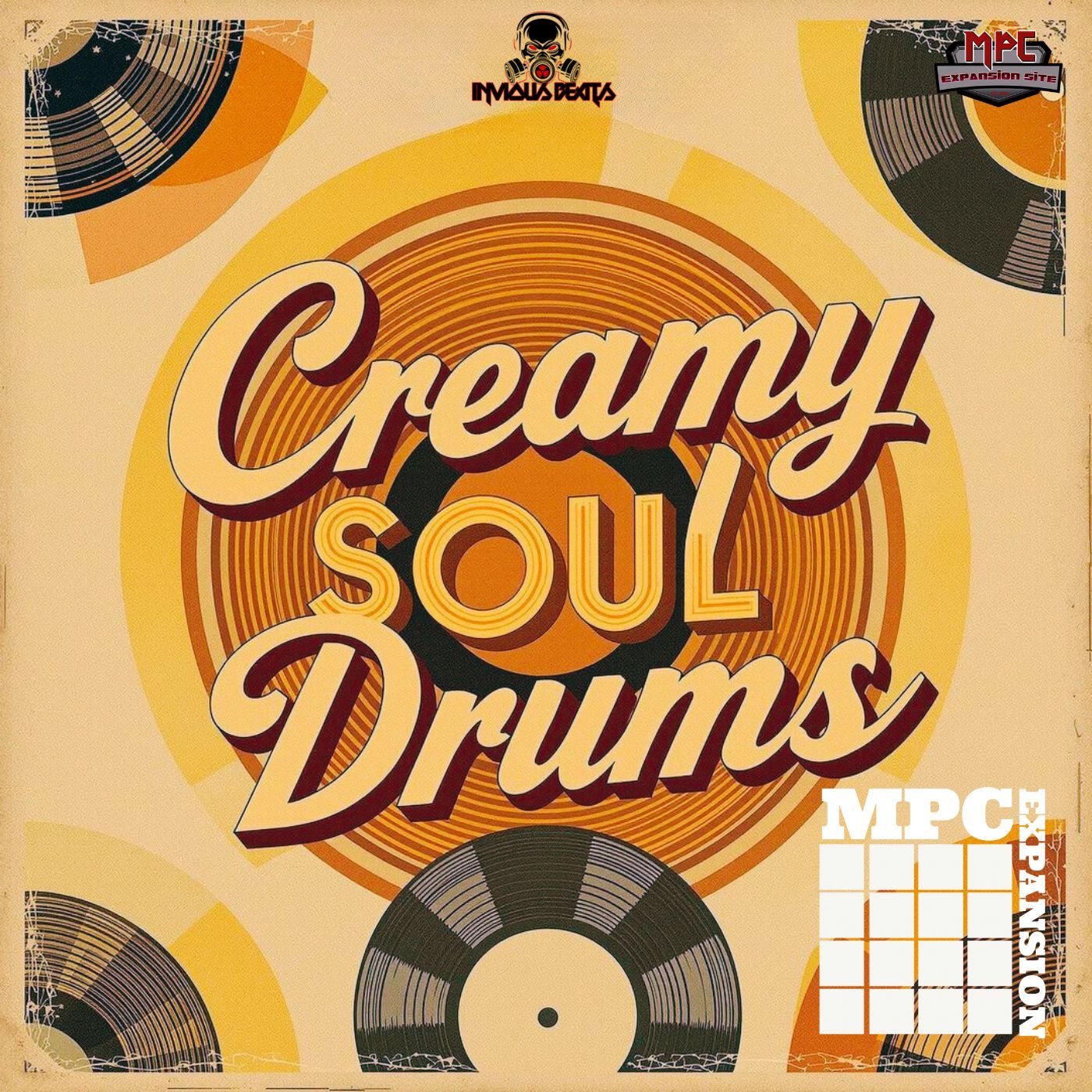 Mpc Expansion &#39;Creamy Soul Drums&#39; by Invious