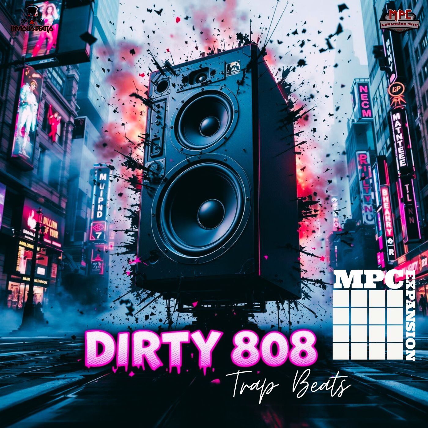 Mpc Expansion &#39;Dirty 808 Trap Beats&#39; by Invious