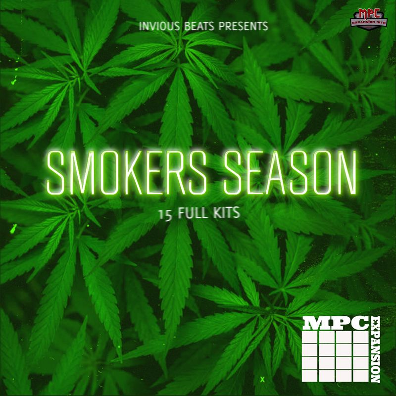 Mpc Expansion &#39;Smokers Season&#39; by Invious + Free midi kit