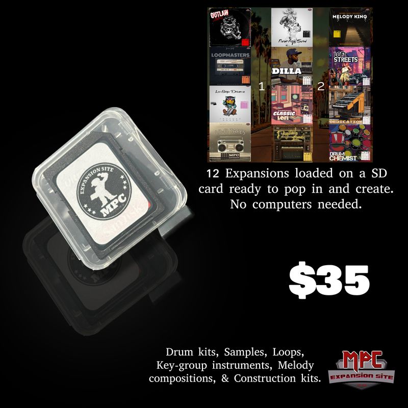 Mpc Expansion SD Card '12pk Bundle' by Invious
