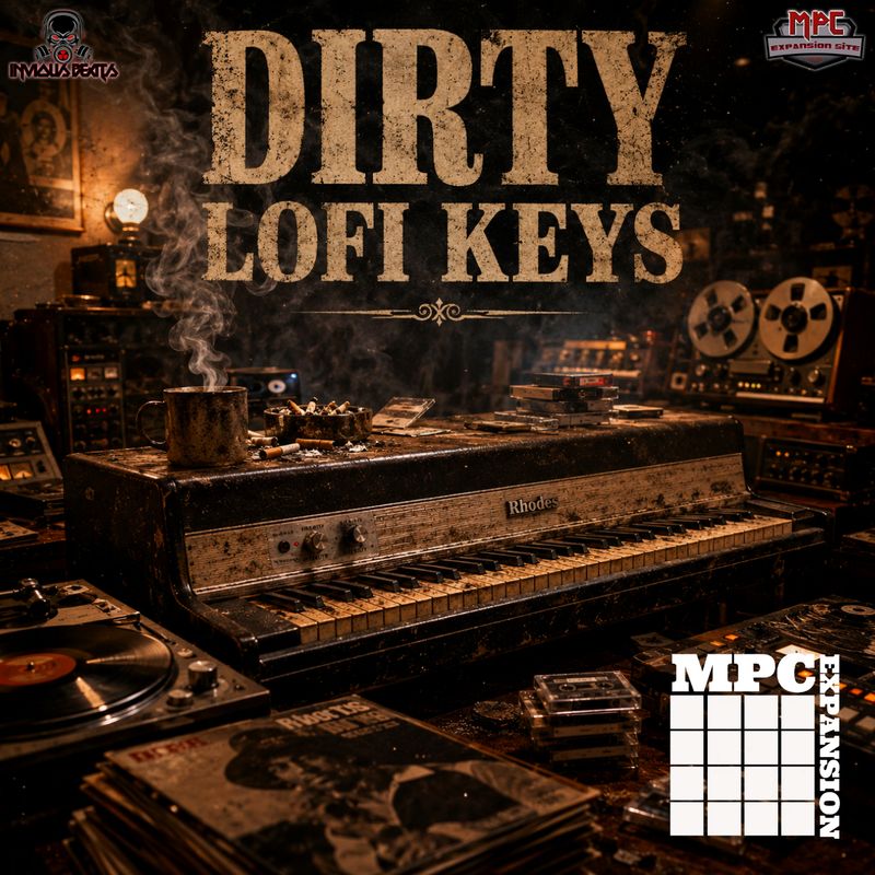 Mpc Expansion 'Dirty LOFI Keys' by Invious