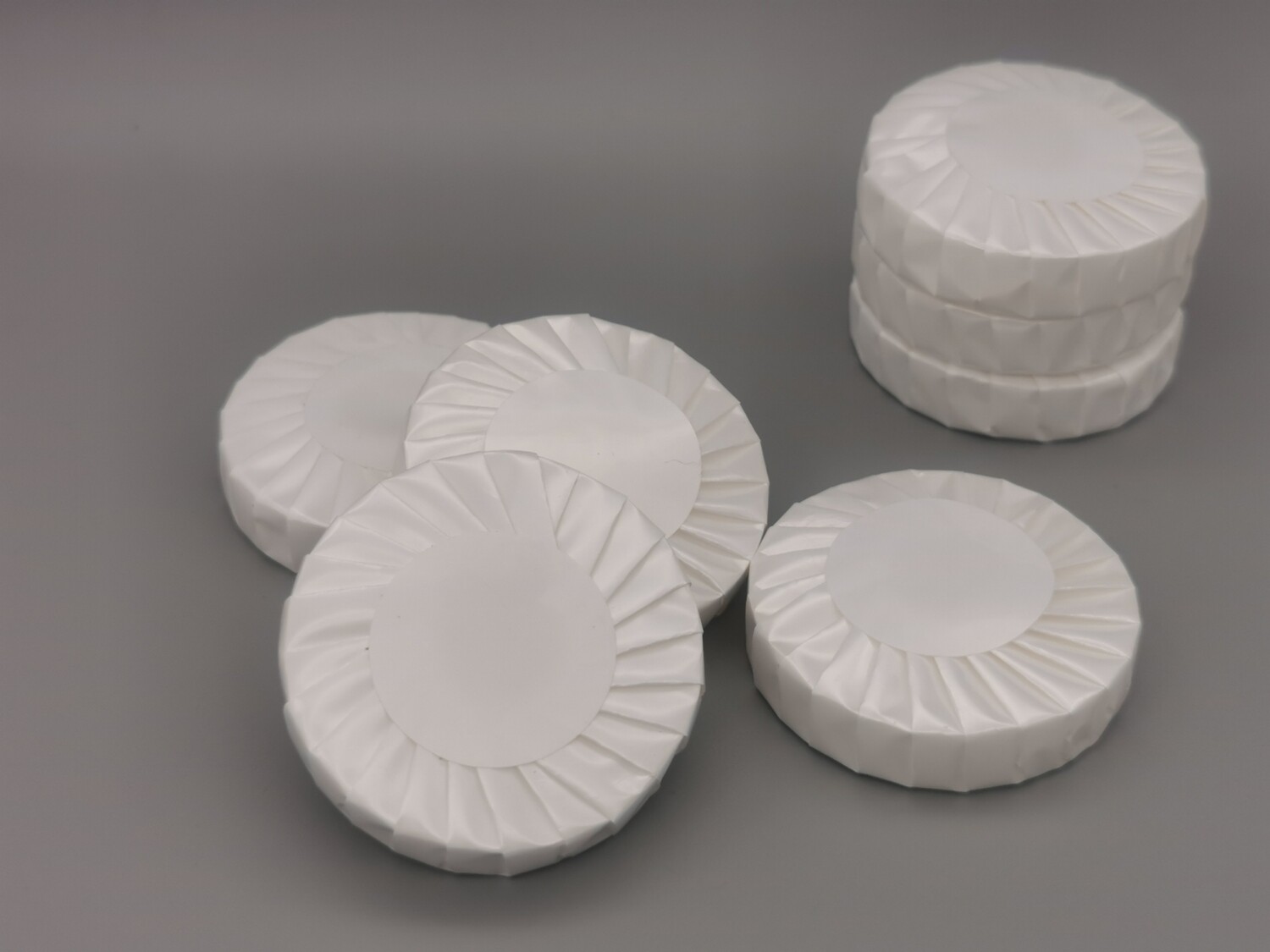 &lt;Zeans&gt; Hotel  Pleatwrapped Soap (round) -18g