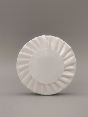 &lt;Zeans&gt; Hotel  Pleatwrapped Soap (round) -18g
