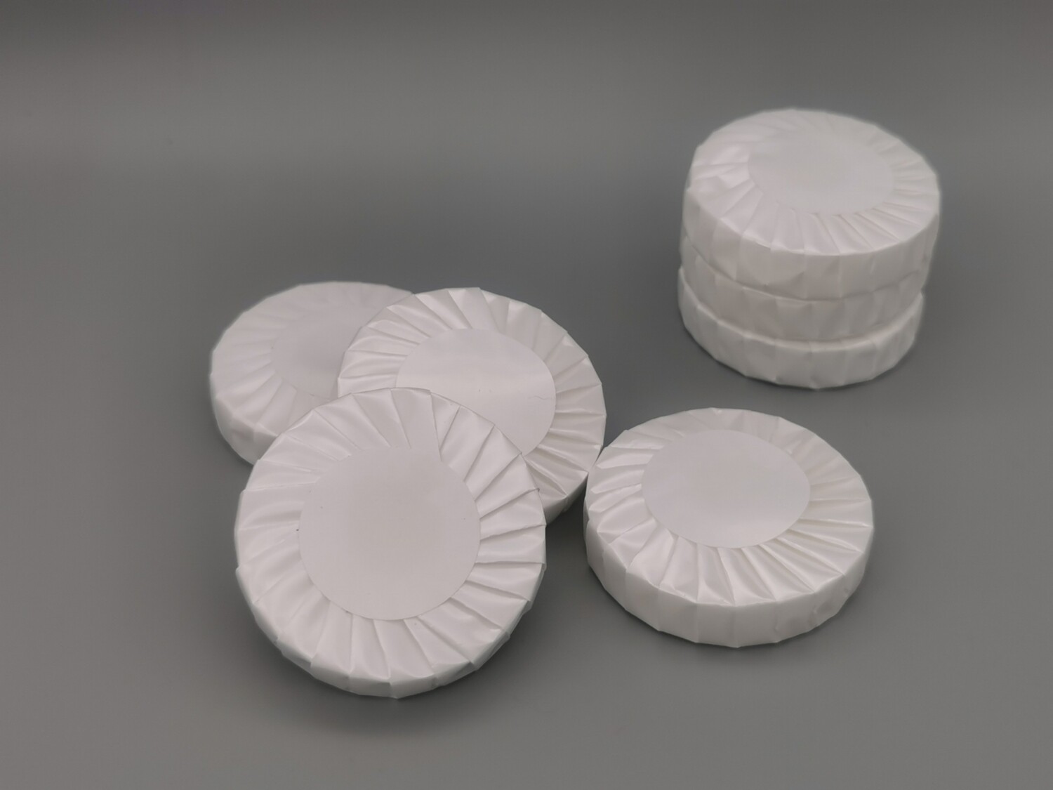 &lt;Zeans&gt; Hotel  Pleatwrapped Soap (round) -18g