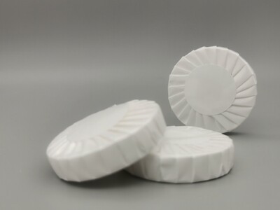 &lt;Zeans&gt; Hotel  Pleatwrapped Soap (round) -18g