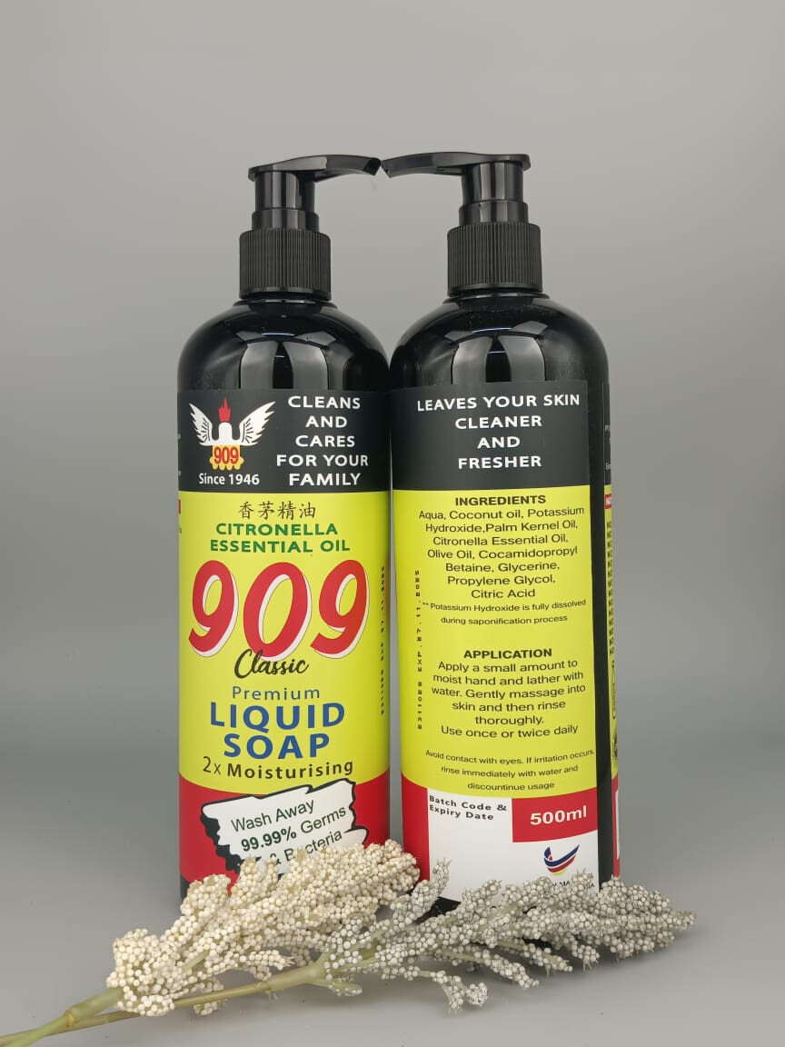 &lt;909&gt; Citronella Essential Oil Concentrated Liquid Soap - 500ml (since1946)