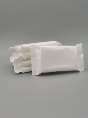 <Zeans> Plain Hotel Flow wrapped bar soap AA grade quality (Hotel Soap) [READY STOCKS] ( Hotel Amenities / Small Soap / Travel Soap / Airbnb / Hostel / Resort / Door Gift / Bath items)
