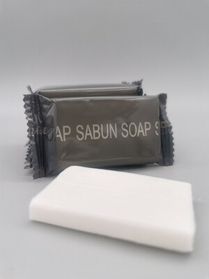 <Eko> Plain Hotel Flow wrapped bar soap A grade quality (Hotel Soap) [READY STOCKS] ( Hotel Amenities / Small Soap / Travel Soap / Airbnb / Hostel / Resort / Door Gift / Bath items)