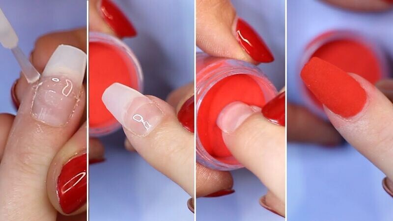 Tip and Dip Nails