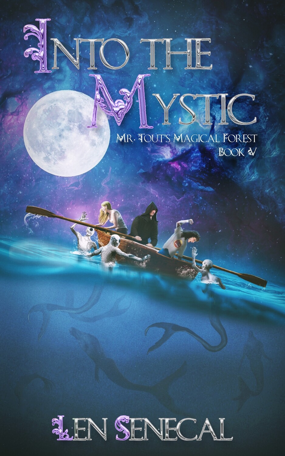 Book 5-Into the Mystic-Mr. Tout&#39;s Magical Forest paperback edition (signed)