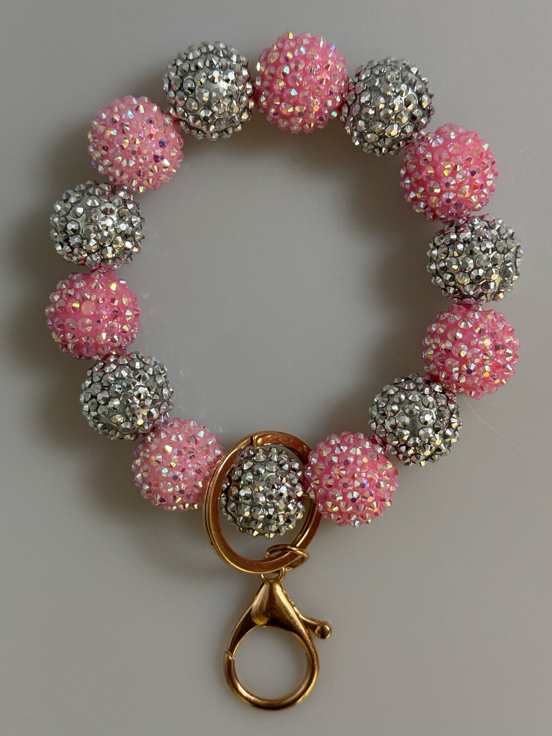 Coquette Beaded Wristlet